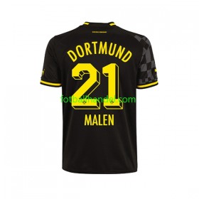 Herre Fotballdrakter Borussia Dortmund Donyell Malen 21 Borte 2022-23 Kortermet